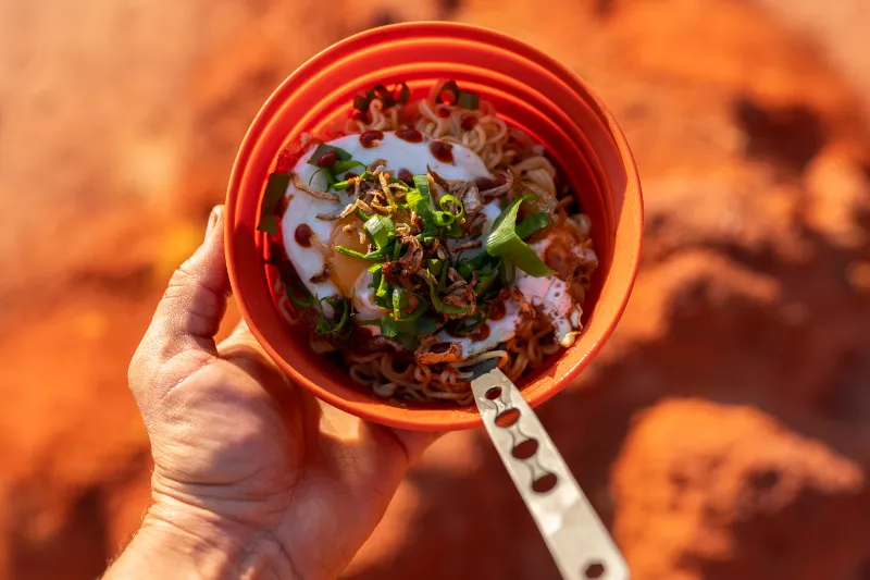 Curso de culinária para camping