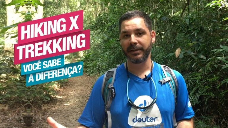 diferença entre Hiking e Trekking