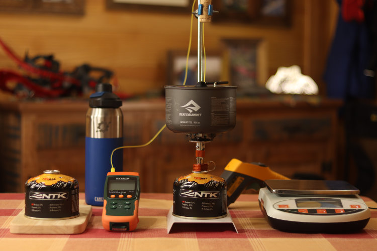 Gear Tips Labs - teste Stovebench - Fogareiro Azteq Spark