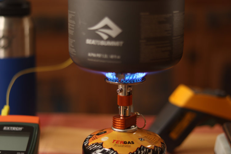 Teste do Fogareiro Azteq Spark - Stovebench