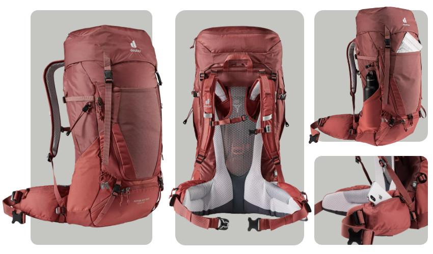 Mochila Deuter Futura Air Trek 45+10 SL