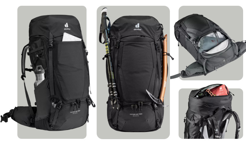 Mochila Deuter Futura Air Trek 55+10 SL