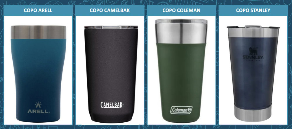 Comparative test of thermal cups
