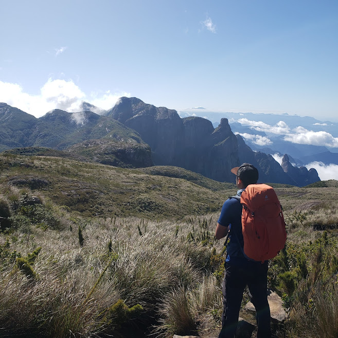 Deuter Trail Pro 36 na Travessia Petrópolis x Teresópolis.