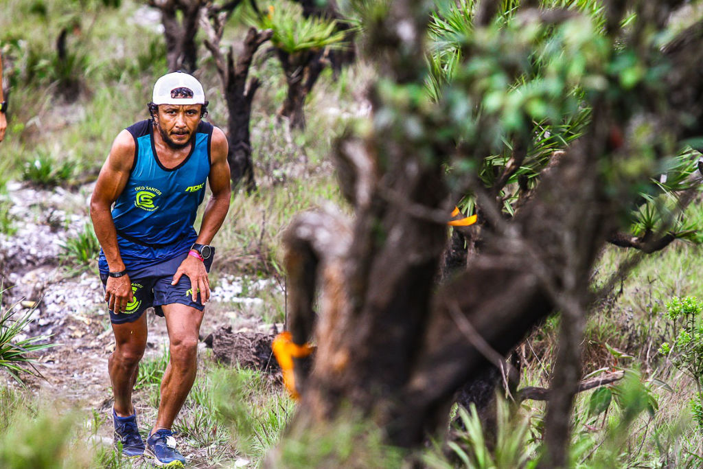 Chico Santos, atleta do trail running