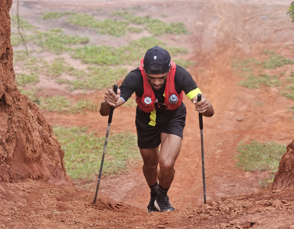 Bastões para trail running