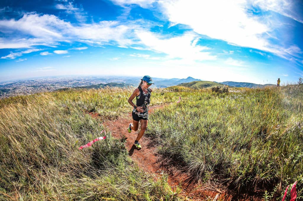 Rosália Camargo na WTR, prova de trail running