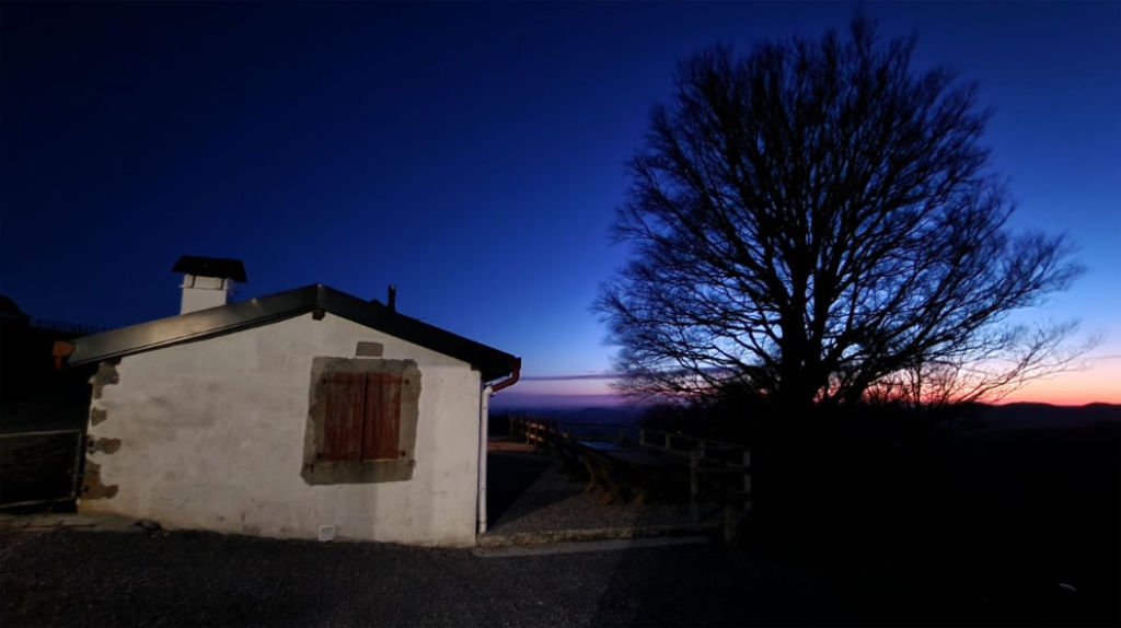 Amanhecer no Albergue Borda - Rota de Napoleão - Pirineus Franceses