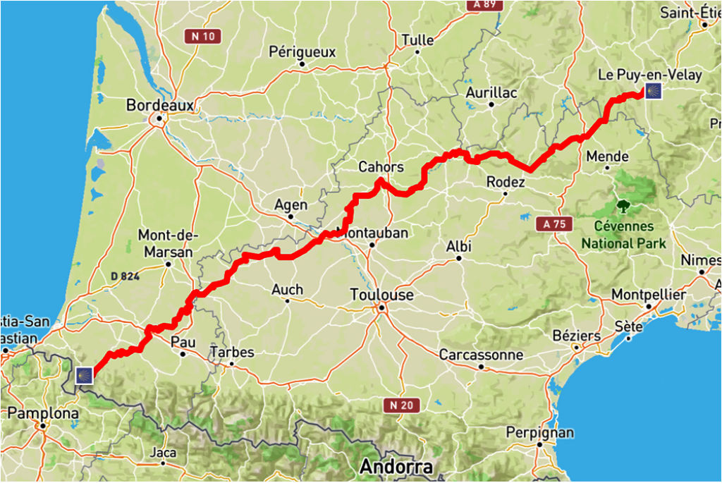 GR-65 – Le Puy-en-Velay a Santiago de Compostela