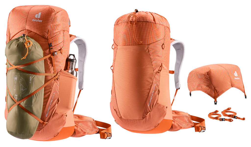 Detalhes da mochila deuter Aircontact Ultra