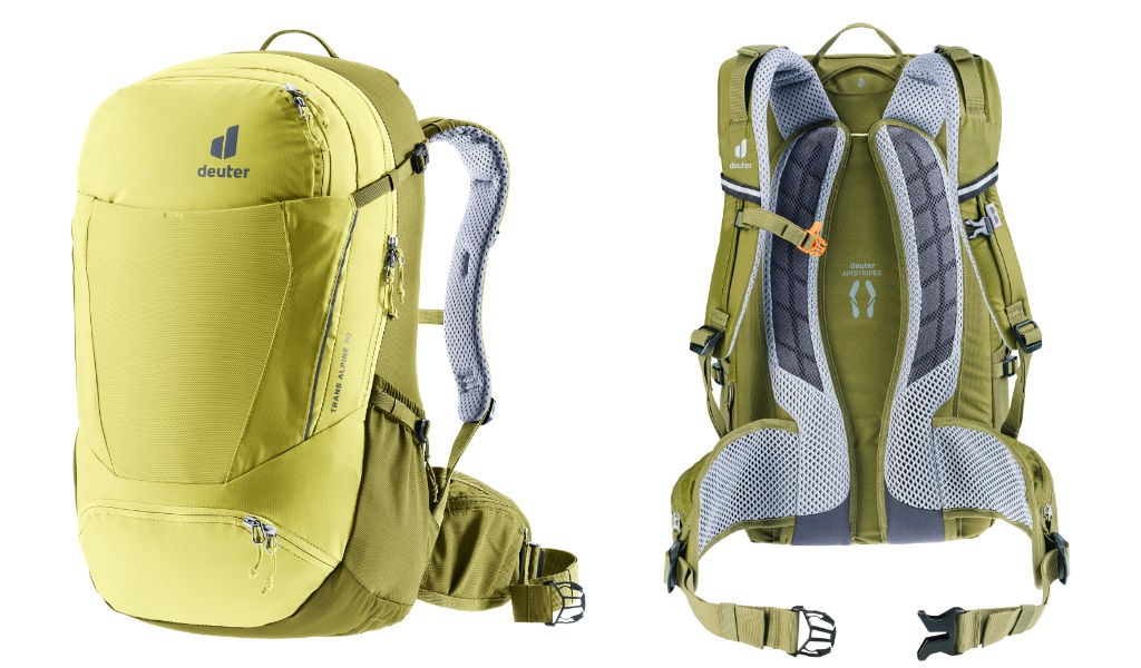 Mochila Deuter Trans Alpine 2024 - frente e costado