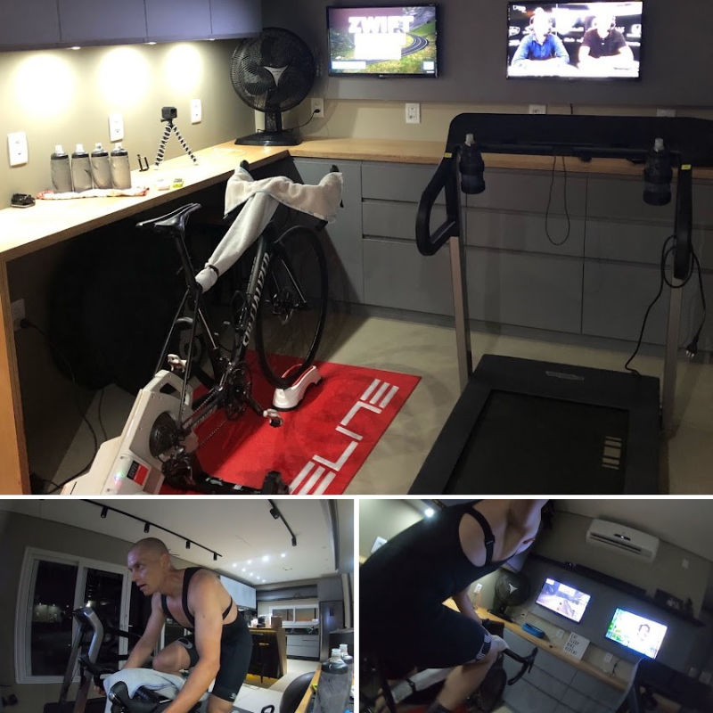 Entrenamiento de ciclismo indoor como alternativa en días de mal clima