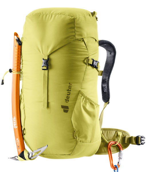 Mochila Climber - suporte piolet ou bastões e rack na barrigueira