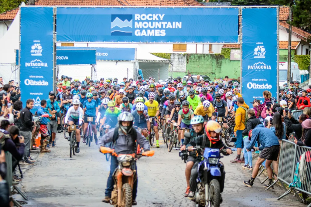 Largada da Bike no Rocky Mountain Games Campos do Jordão