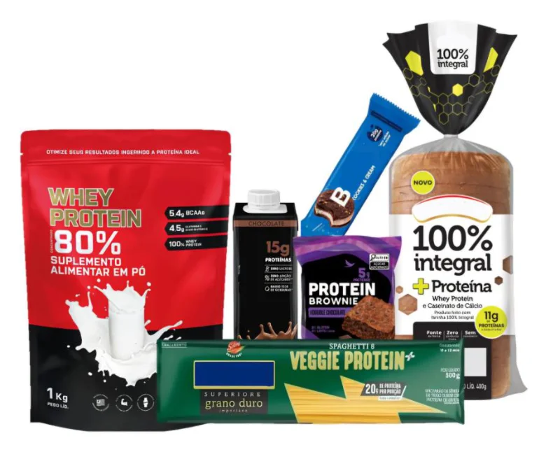 Proteínas alimentação e suplementação