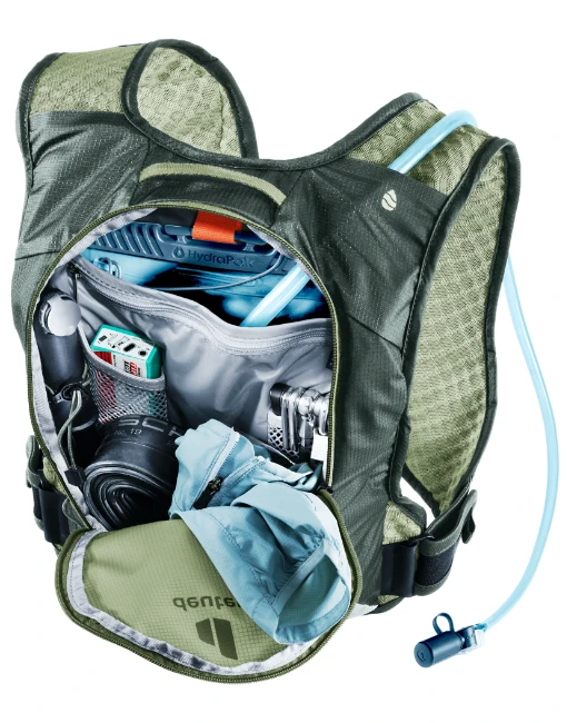 Mochila tipo colete deuter Rogla para bike