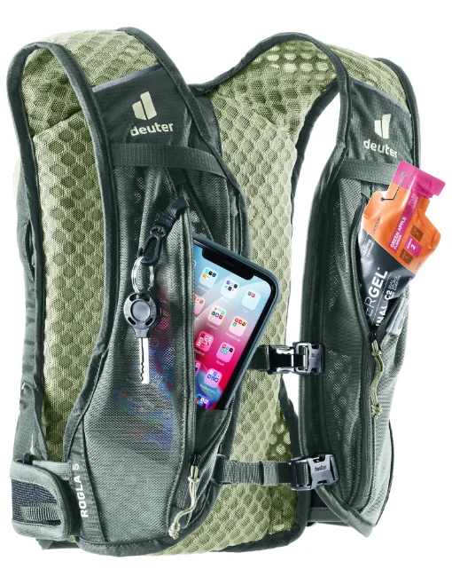 Mochila tipo colete deuter Rogla para bike