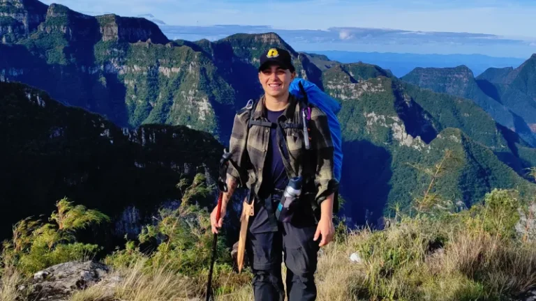 Julieta Santamaria, a primeira pessoa a percorrer todo o Caminho da Mata Atlântica