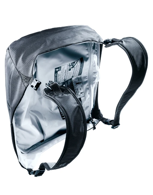 Tampa destacável que vira mochila day pack na Mochila cargueira deuter Aircontact PRO 70+15 - 2025