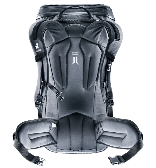 Costado da mochila para fotografia deuter Jaypack Pro 34+14