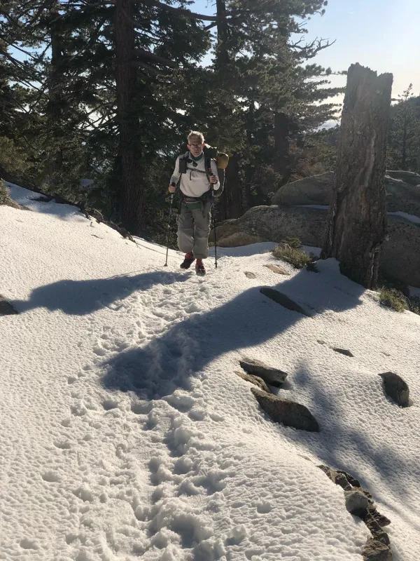 Jeff Santos na Pacific Crest Trail