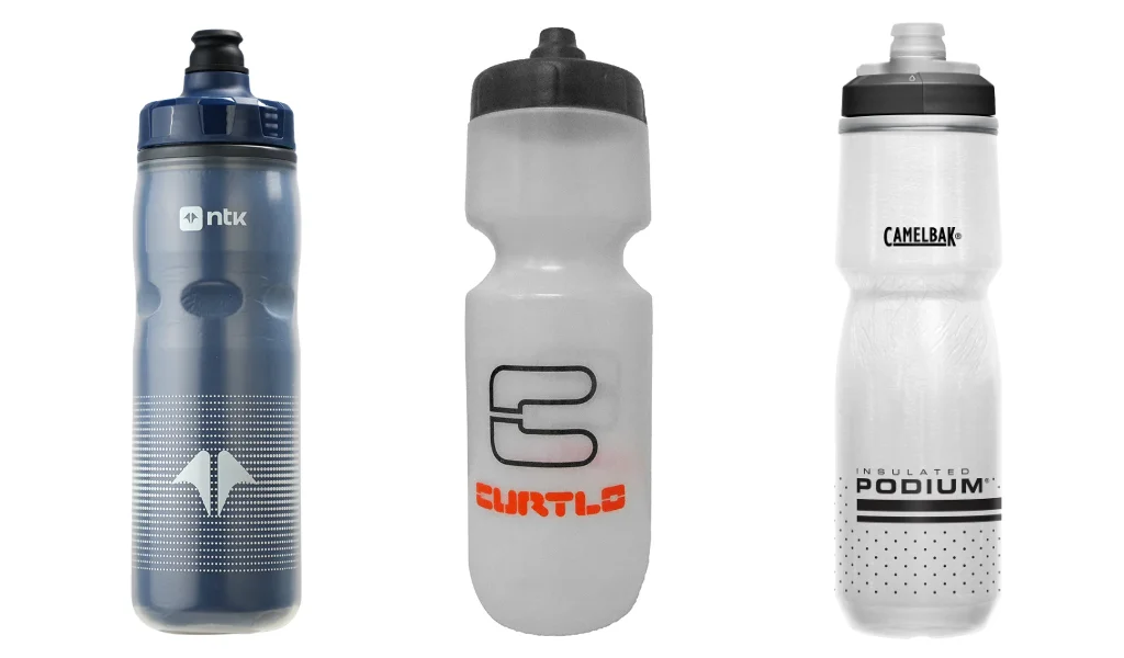 Garrafas para bike são versáteis