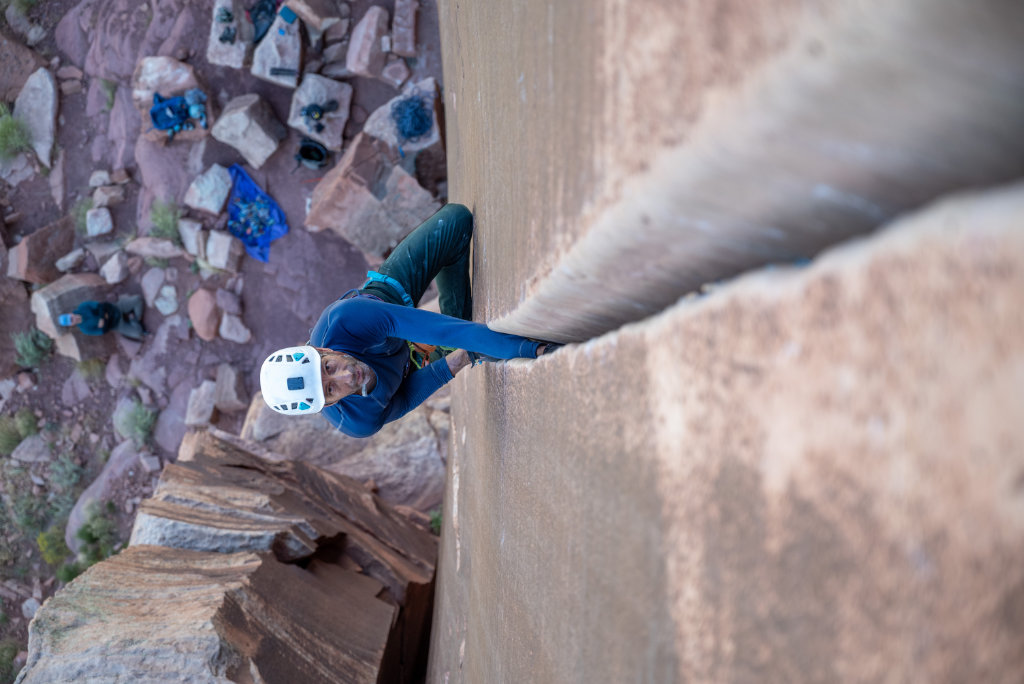 Eiseu Frechou na Indian Creek, em Utah - EUA