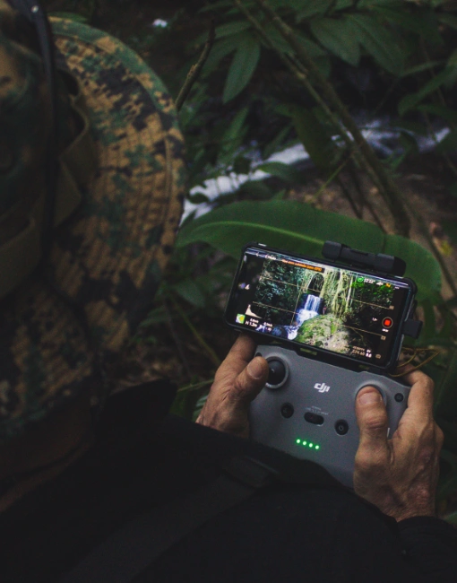 Equipe eTrilhas na geração de conteúdo audiovisual para ecoturismo