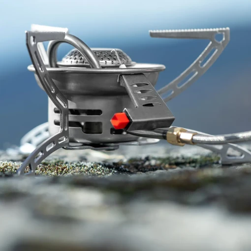 Fogareiro Primus EasyFuel - acendimento piezoelétrico