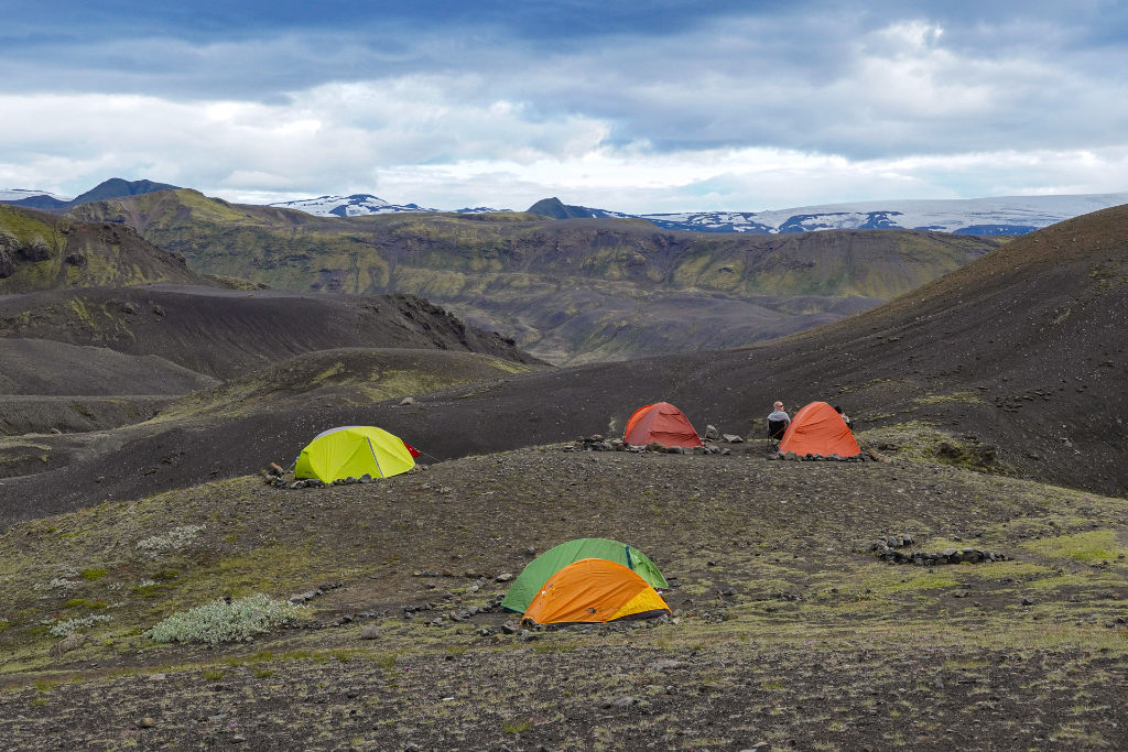 Camping em Emstrur - Trilha Laugavegur - Islãndia