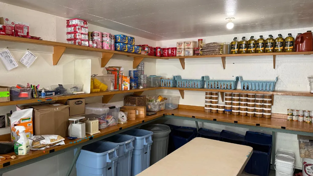 NOLS Alaska - Ration Room