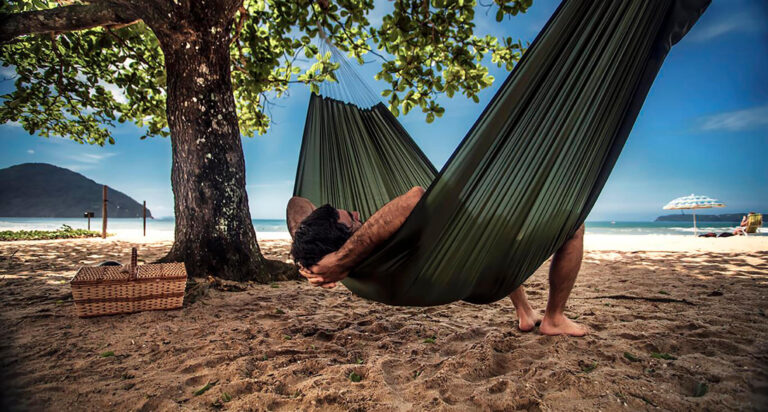 Acampamentos em Redes de Dormir