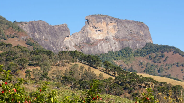 Pedra do Bau - Subindo pela Via Ferrata