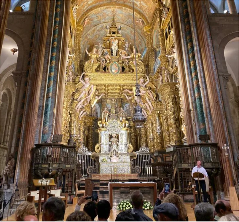 Altar da Catedral de Santiago de Compostela