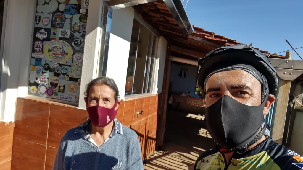 Dona Inês, da Luminosa, mais uma hospitaleira muito famosa dessa rota