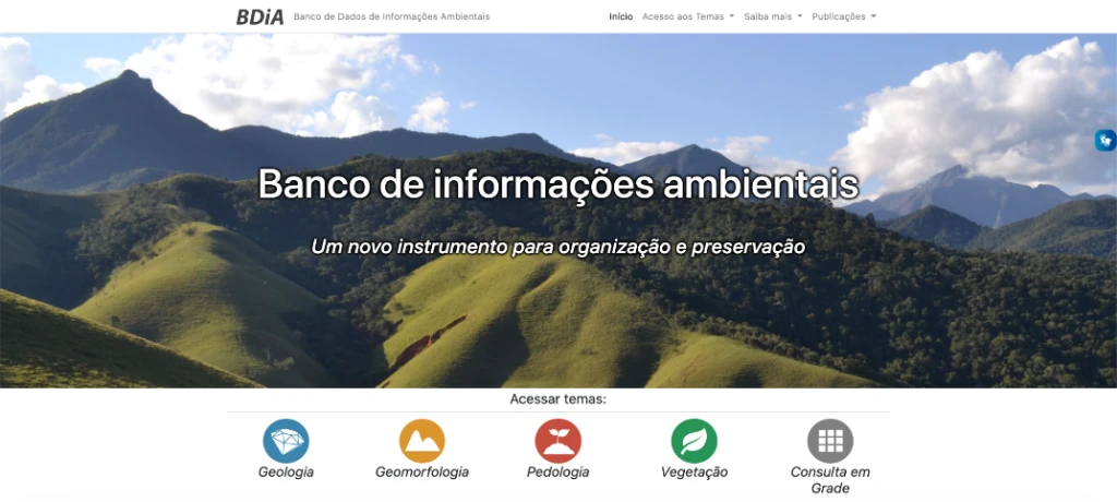 Site do IBGE BDIA